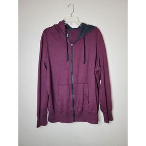 Op Mens Hooded‎ Zip-Up Sweatshirt Casual Long Sleeve Sweater Sz 2XL